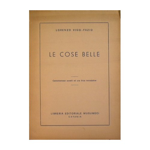 Le cose belle