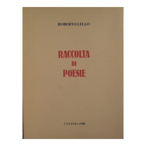 Raccolta di poesie