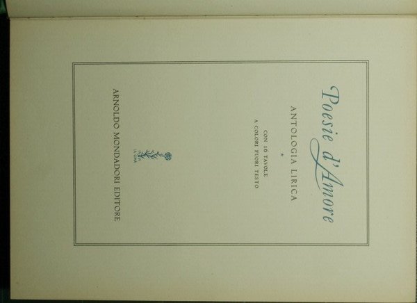 Poesie d'amore | Immagine principale