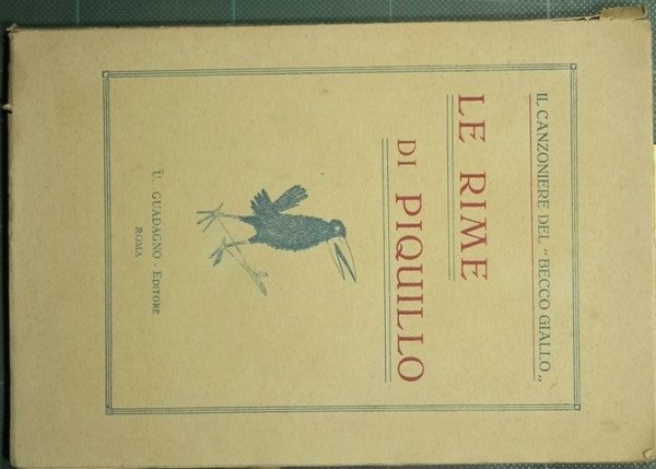 Le rime di Piquillo