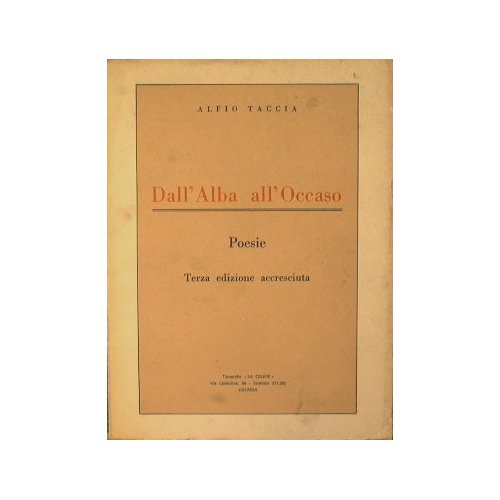 Dall'Alba all'Occaso | Immagine principale