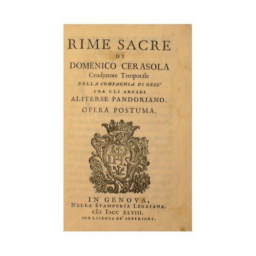 Rime Sacre