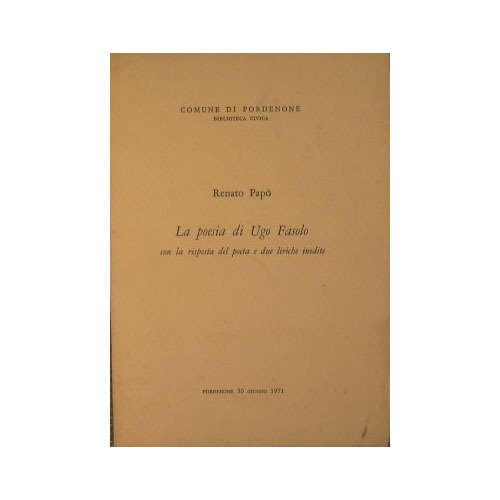 La poesia di Ugo Foscolo