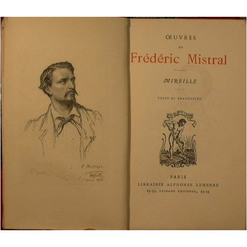 Oeuvrs de Frederic Mistral - Mireille