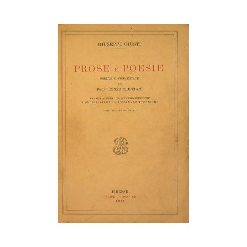 Prose e poesie | Immagine principale