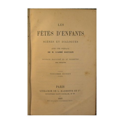 Les Fêtes d'enfants