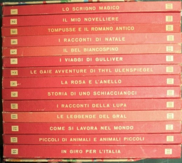 Lo scrigno magico; Il mio novelliere; Tompusse e il romano …