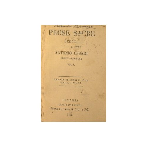 Prose Sacre