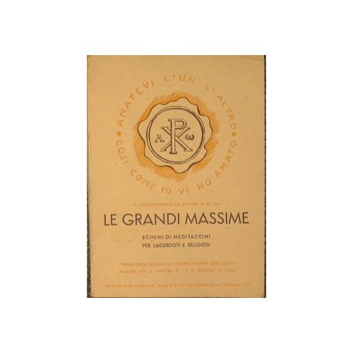 Le grandi massime