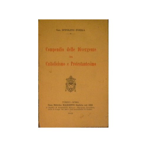 Compendio delle divergenze tra Cattolicismo e protestantesimo