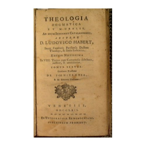 Theologia dogmatica et moralis, ad usum Seminarii Catalaunensis, auctore d. …