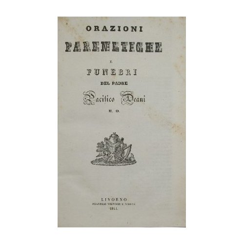 Orazioni parenetiche e funebri