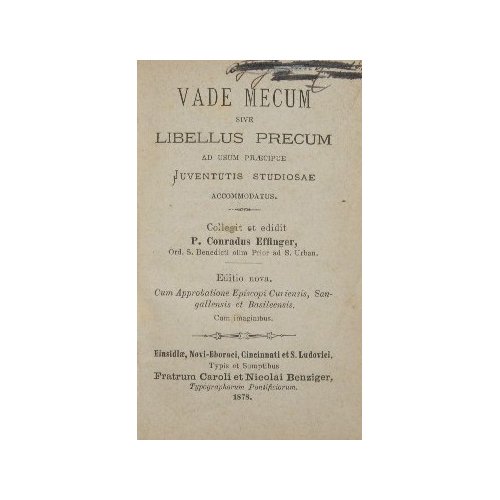 Vade mecum sive libellus precum