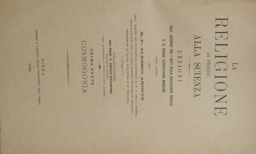 La religione di fronte alla scienza