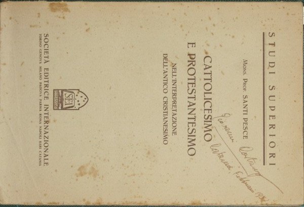 Cattolicesimo e protestantesimo
