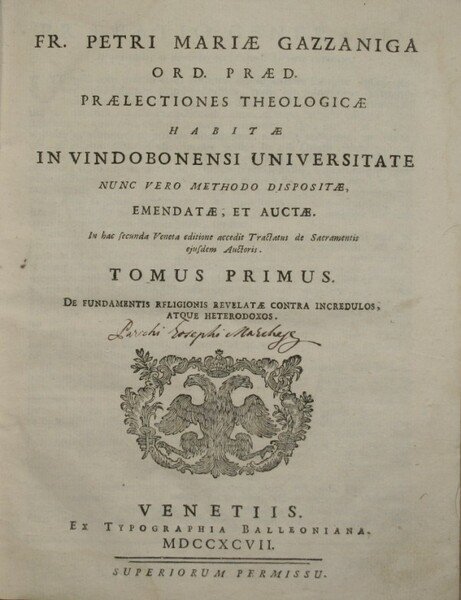 Praelectiones theologicae