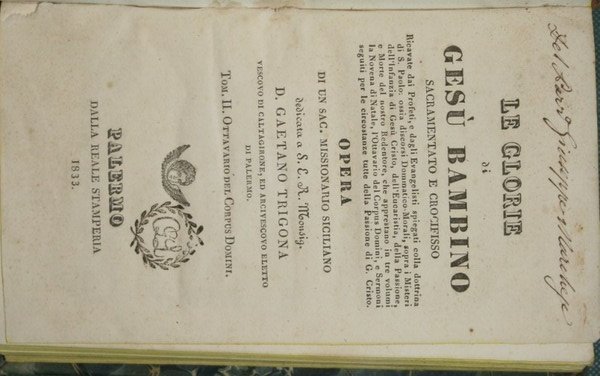 Le glorie di Gesù Bambino