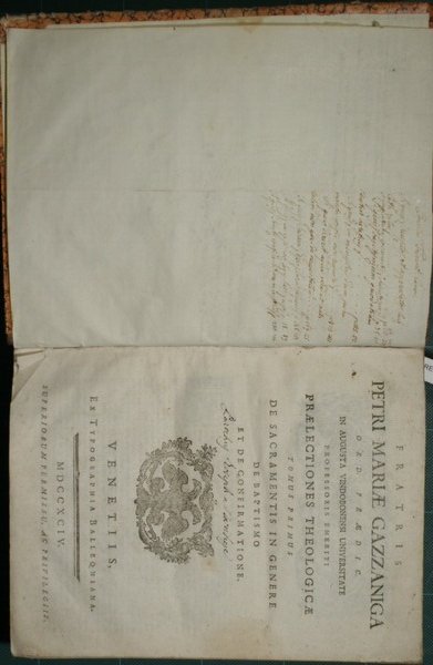 Praelectiones theologicae