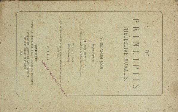 De principiis theologiae moralis