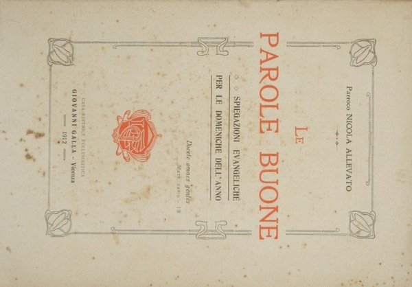 Le parole buone