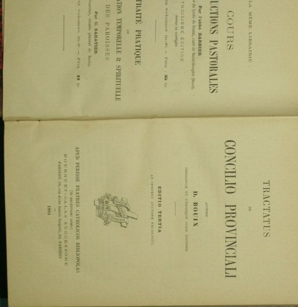 Tractatus de concilio provinciali