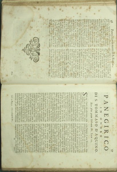 Panegirici del Padre Saverio Vanalesti della Compagnia di Gesù