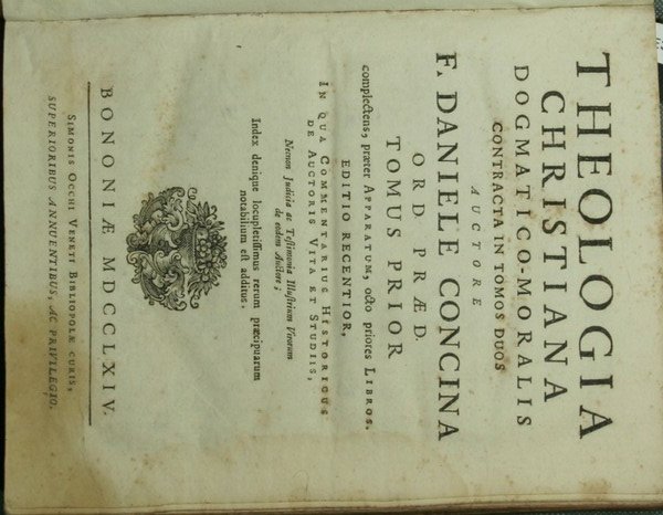 Theologia christiana dogmatico moralis