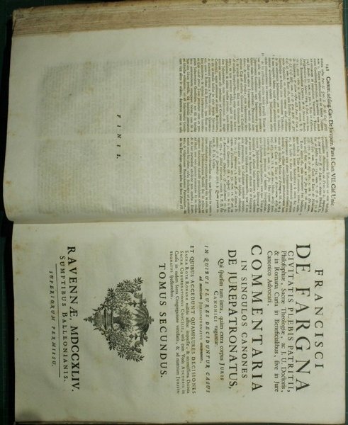 Commentaria in singulos canones de jurepatronatus, qui sparsim tam intra, …