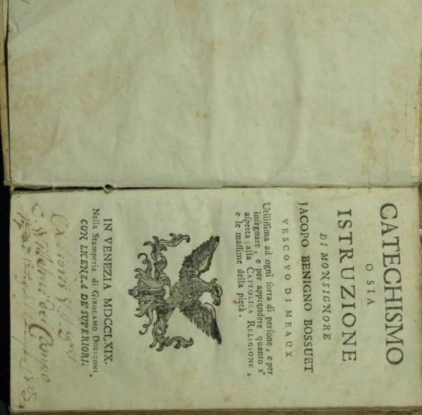 Catechismo o sia istruzione