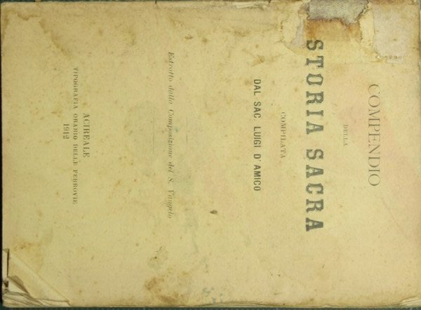 Compendio della storia sacra