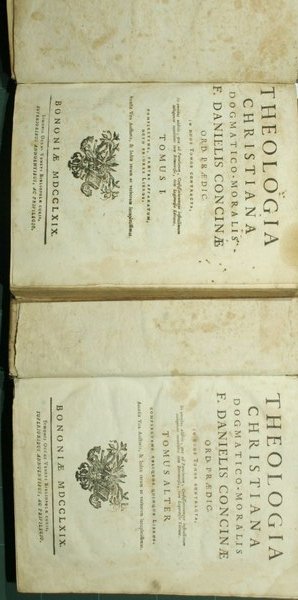 Theologia christiana dogmatico - moralis F. Danielis Concinae ord. praedic. …