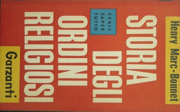 Storia degli ordini religiosi | Immagine principale