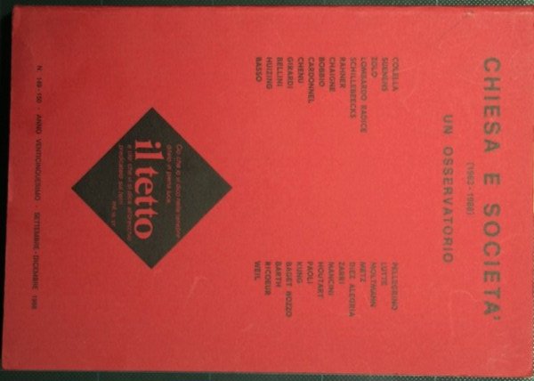 Chiesa e società (1963-1988)