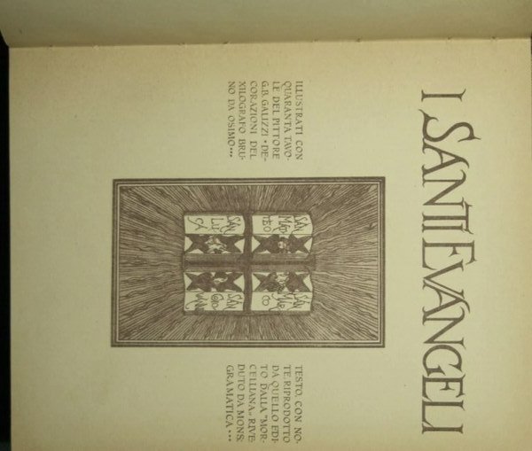 I Santi Evangeli