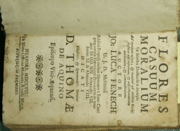 Flores casuum moralium ex selectis doctoribus decerpti ad omnium usum, …