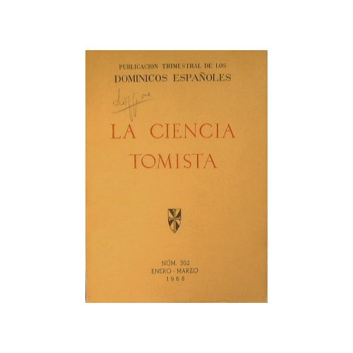 La ciencia tomista