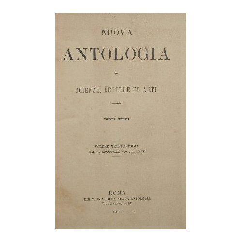 Nuova antologia. 1891