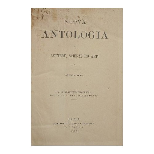 Nuova antologia. 1900