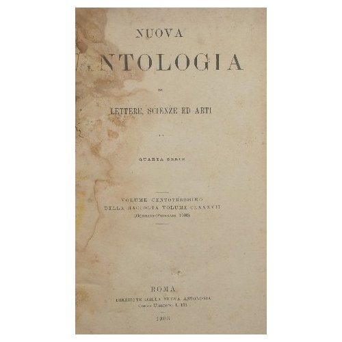 Nuova antologia. 1903