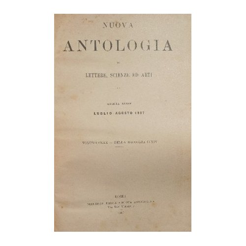 Nuova antologia. Vol. CXXX
