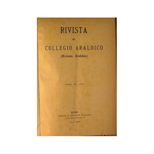 Rivista araldica.