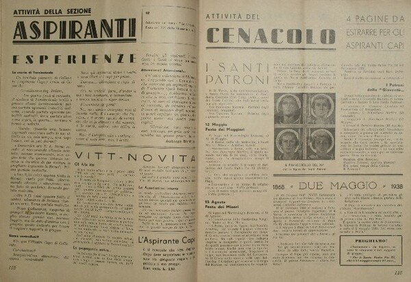 Bollettino dirigenti. Anno 1938