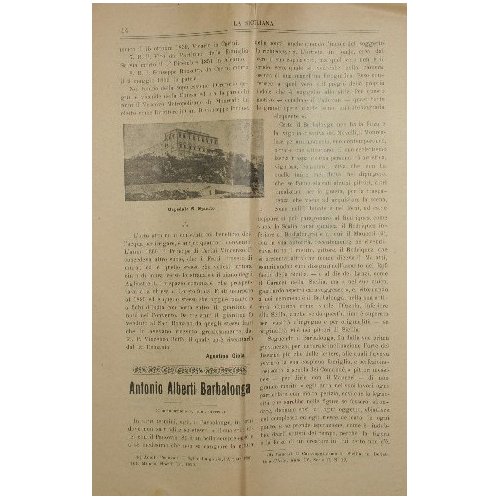 La Siciliana. N. 1 Gennaio 1927