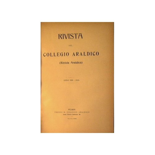 Rivista araldica.