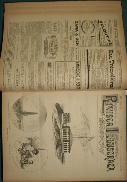 Rivista illustrata. Anno 1885 | Immagine principale