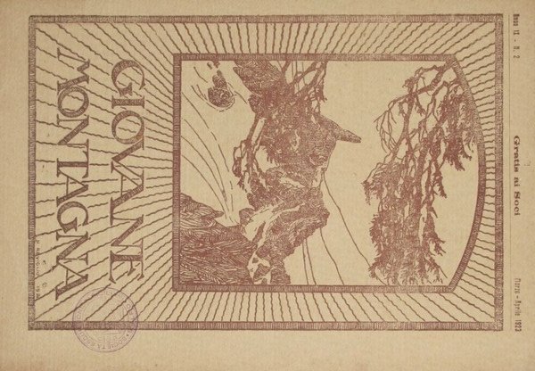 Giovane montagna. Marzo - Aprile 1923