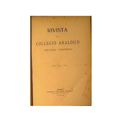 Rivista araldica.