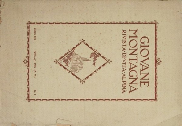 Giovane montagna. Gennaio 1927