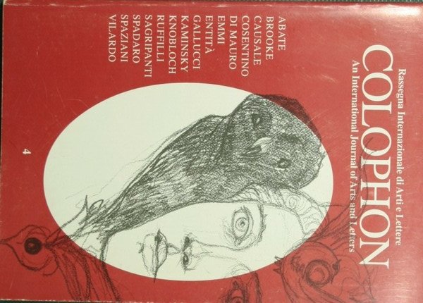 Colophon. Rassegna Internazionale d'Arte e Cultura. N. 4 | Immagine principale