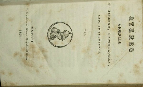 Ateneo. Giornale di scienze, letteratura, arti ed industria